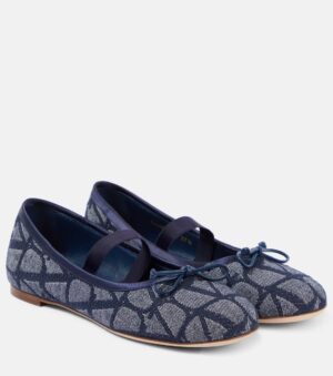 Valentino Ballet Flats denim