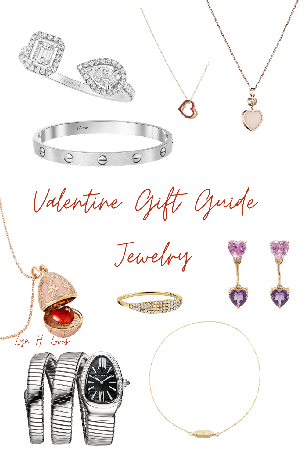 Valentine Jewellery Gift Guide by Lyn H. Loves