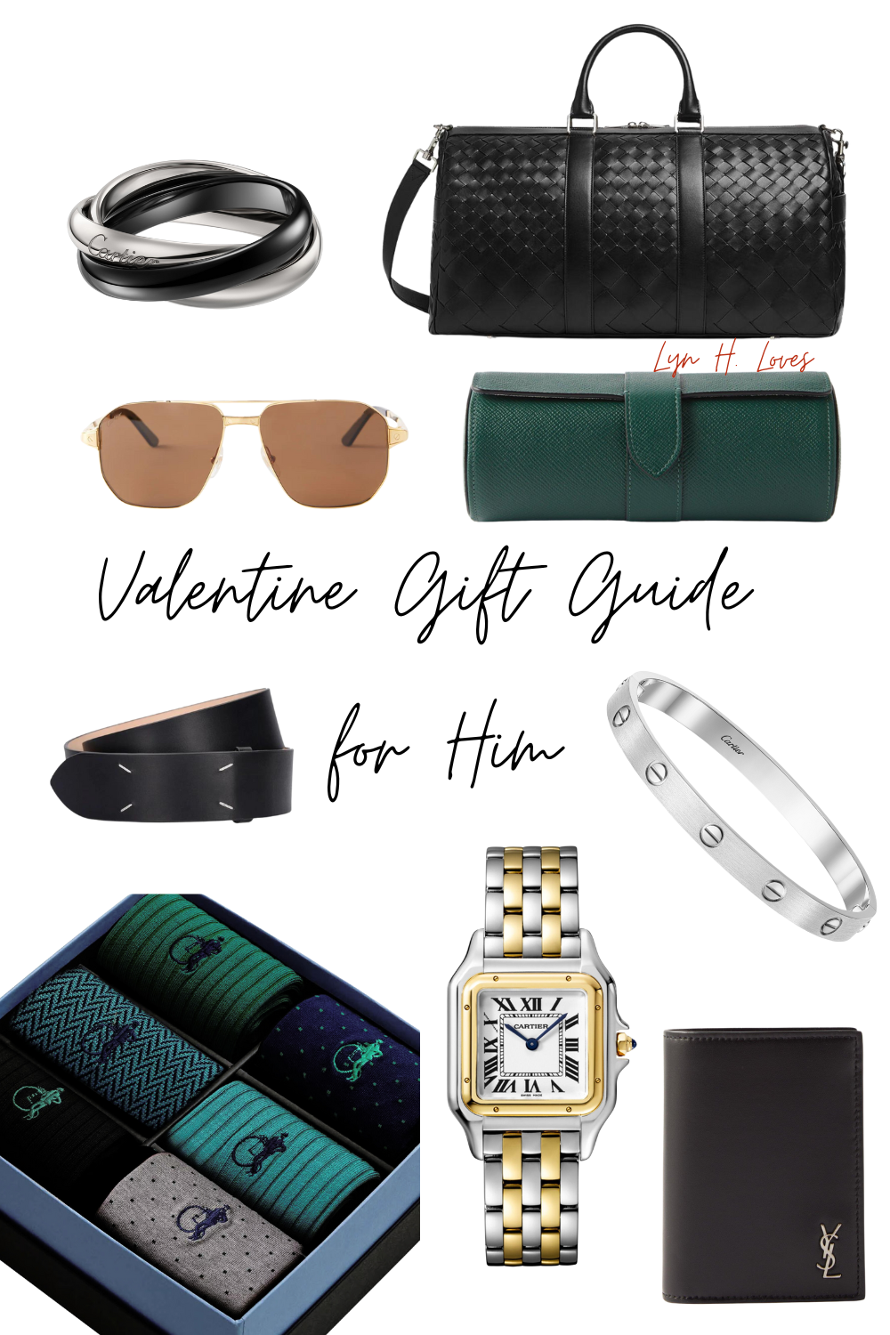 Valentine Gift Guide for Him by Lyn H. Loves