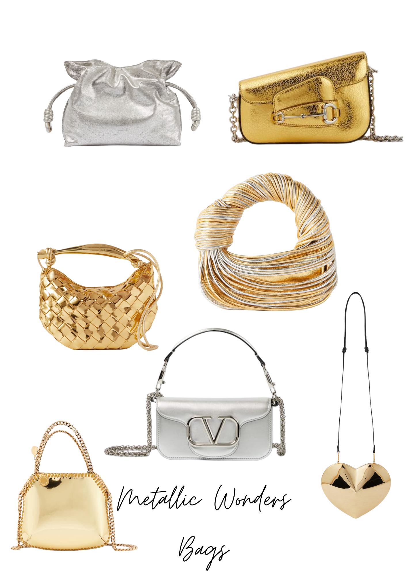 Metallic Wonders Bags