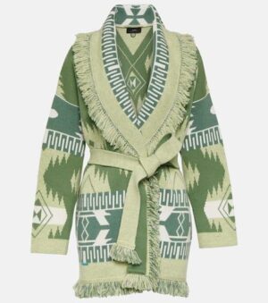 Alanui Cardigan Green