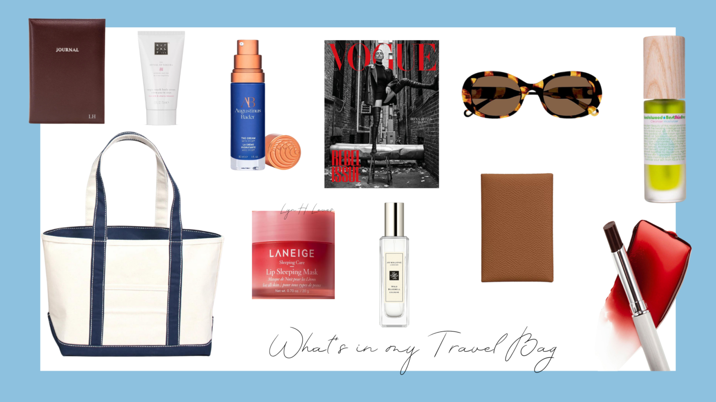 What's in my Travel Bag